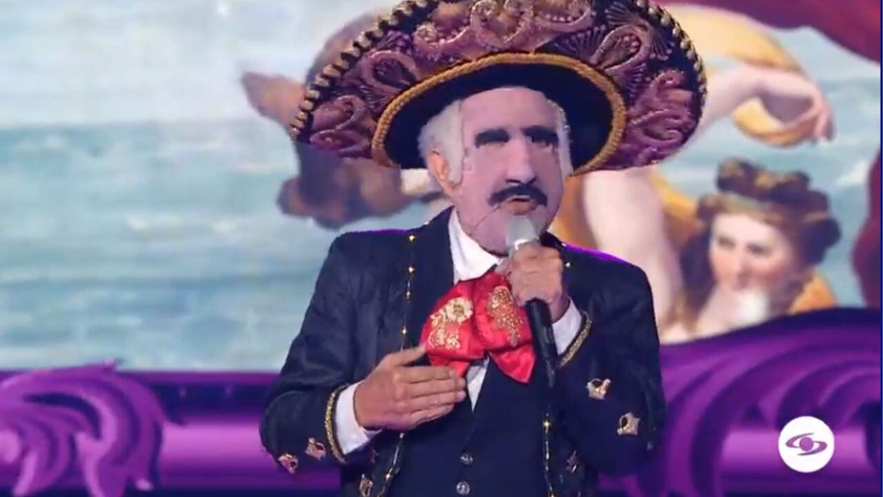 'Yo me llamo' Vicente Fernández con máscara desató todo tipo de reacciones en redes