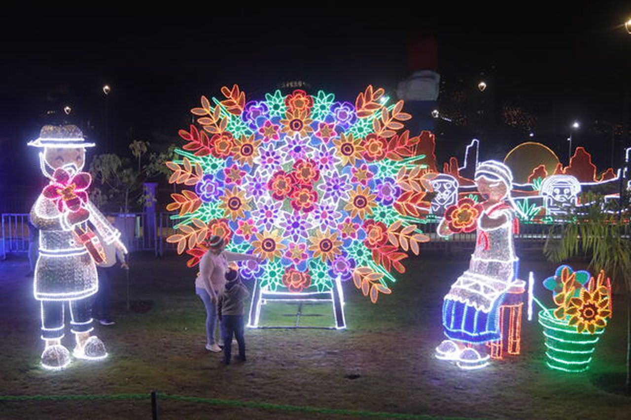 Alumbrados navideños de Medellín se podrán ver de manera virtual