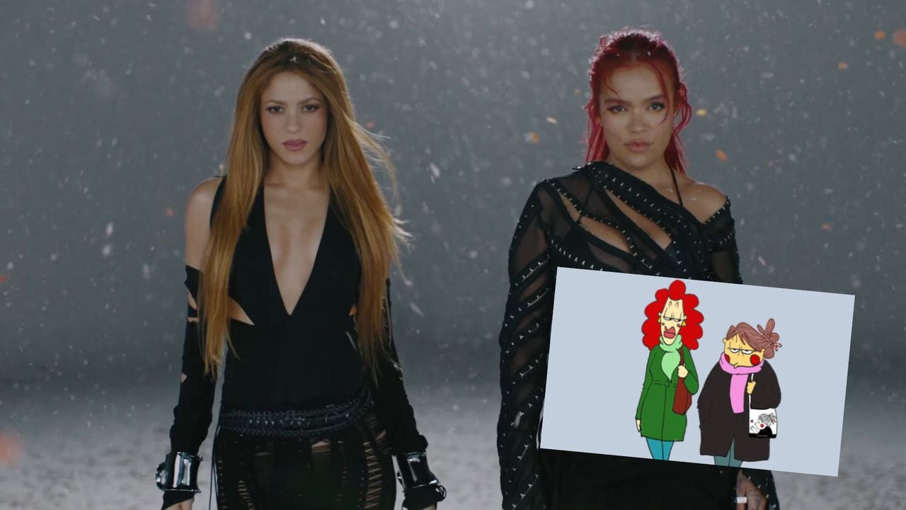 Karol G y Shakira protagonizan polémica caricatura