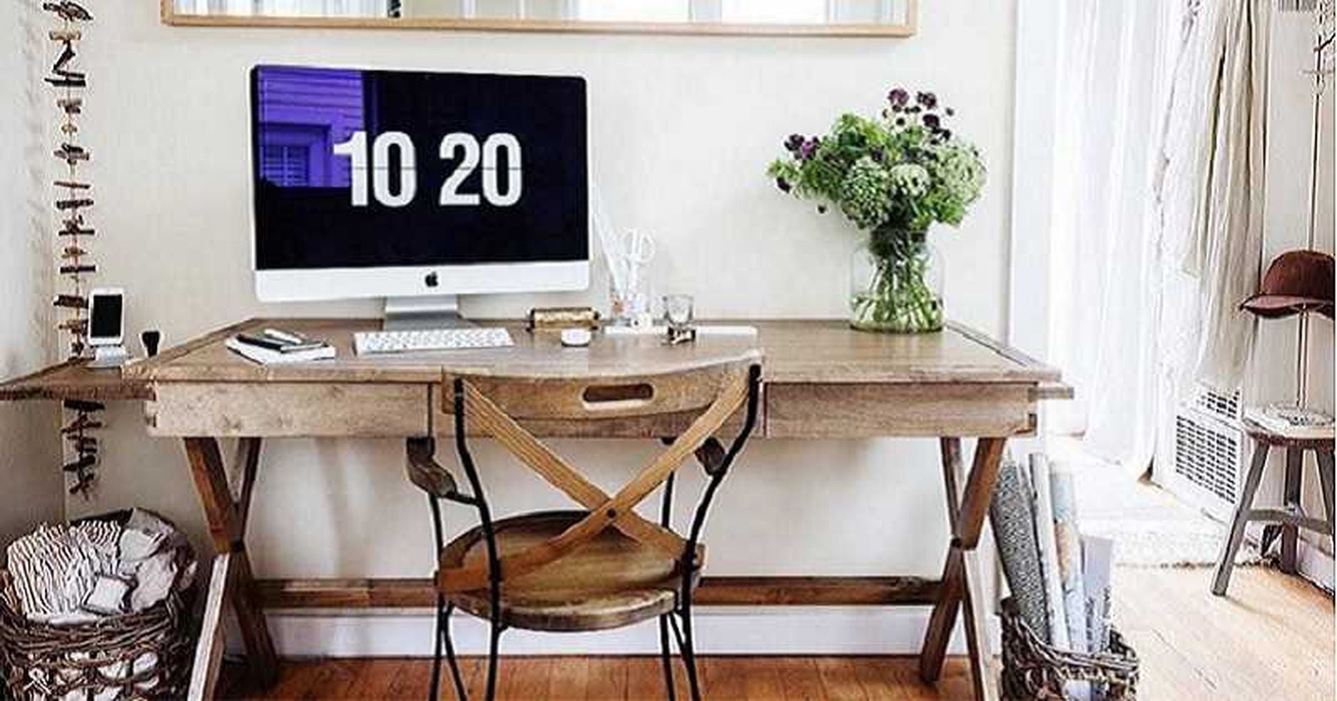 7 tips para decorar tu escritorio al trabajar desde tu depa