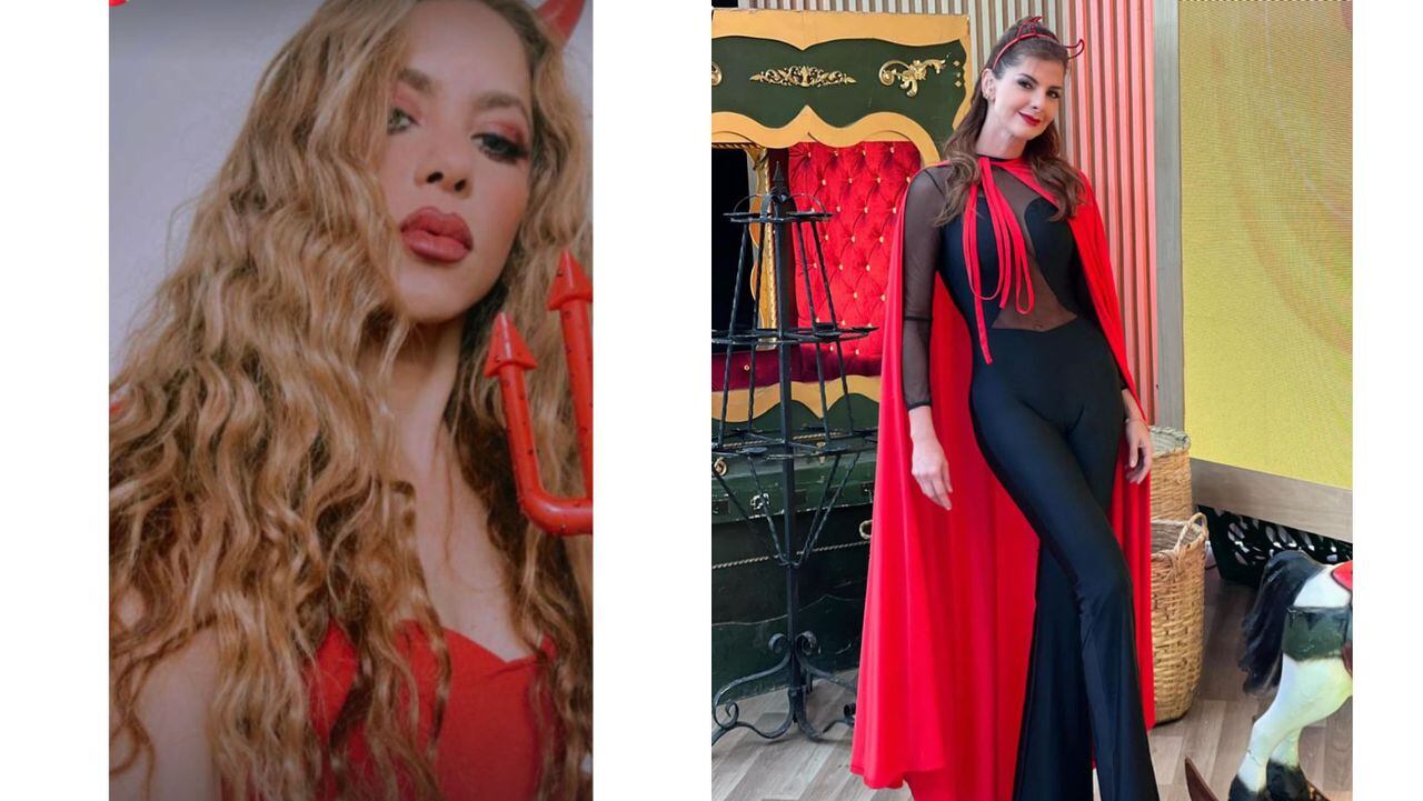 Lina Tejeiro, Shakira y Ana del Castillo, entre las celebridades que se lucieron con sus disfraces en Halloween