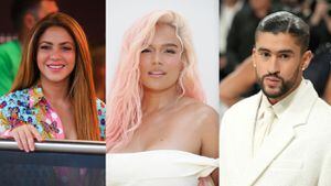 Celebridades que integran el top 10 de los rostros más bellos, según la revista People en Español. Fotos: Getty Images