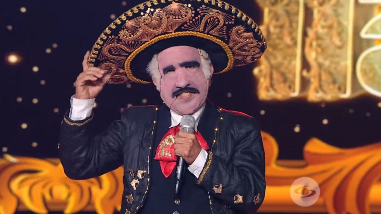 'Yo me llamo' Vicente Fernández con máscara desató todo tipo de reacciones en redes