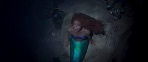 Halle Bailey as Ariel in Disney's live-action THE LITTLE MERMAID. Photo courtesy of Disney. © 2022 Disney Enterprises, Inc. All Rights Reserved.