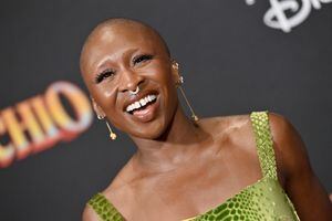 BURBANK, CALIFORNIA - SEPTEMBER 07: Cynthia Erivo attends the World Premiere of Disney's "Pinocchio" on September 07, 2022 in Burbank, California. (Photo by Axelle/Bauer-Griffin/FilmMagic)