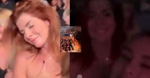 Carolina Cruz es vista con quien sería su nuevo novio en concierto de Romeo Santos