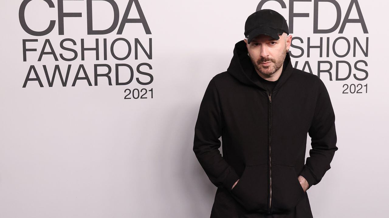 NEW YORK, NEW YORK - NOVEMBER 10: Demna Gvasalia attends the 2021 CFDA Awards at The Seagram Building on November 10, 2021 in New York City. (Photo by Taylor Hill/FilmMagic)