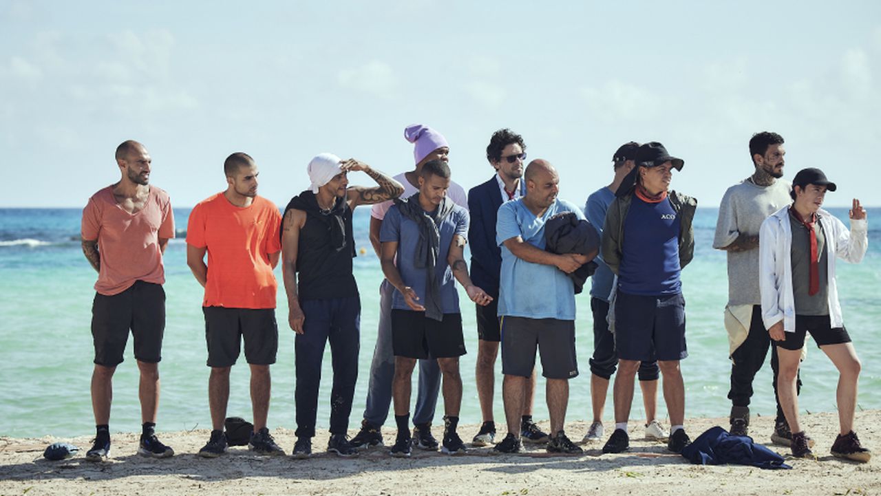 Foto del primer episodio de 'Survivor: la isla de los famosos'.
