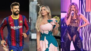 Gerard Piqué, Melissa Martínez y Shakira