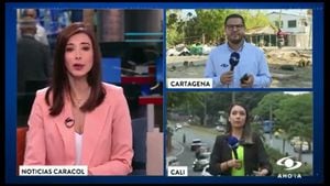 Periodistas de Noticias Caracol
