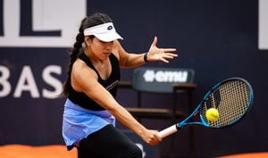 Camila Osorio se despide del WTA 1000 de Roma