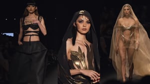 Algunos de los diseños de la pasarela de clausura del Bogotá Fashion Week 2023.