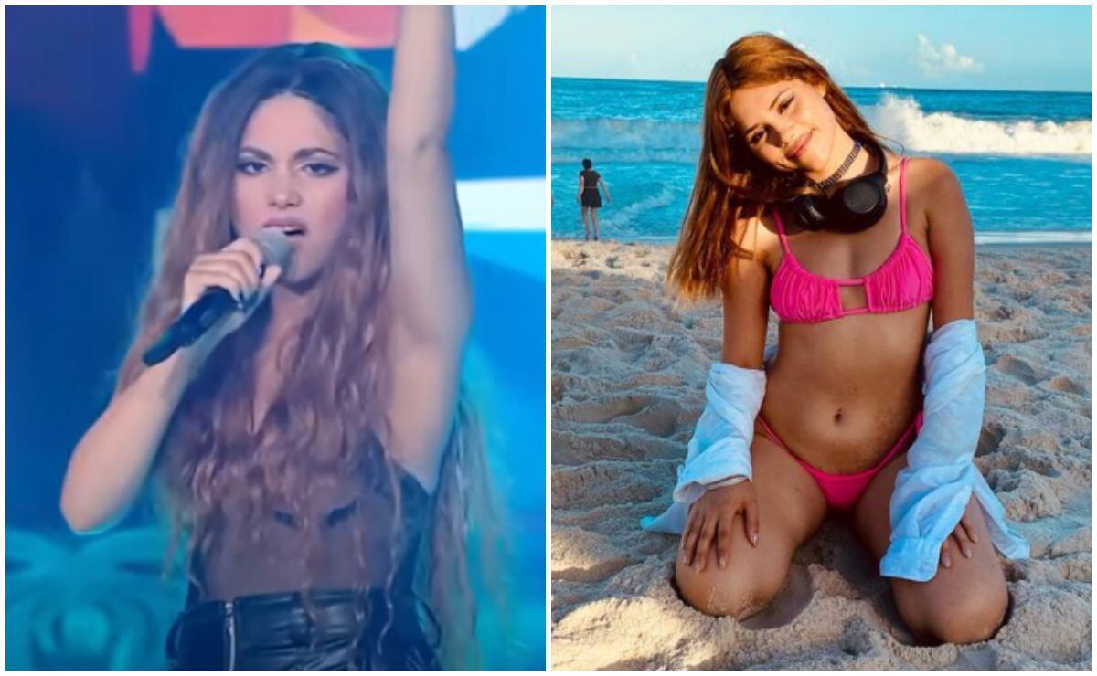 Andrea Correa es Shakira de 'Yo Me Llamo'