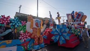 Ventana de alegría fue seleccionada como la mejor carroza del Carnaval 2023.