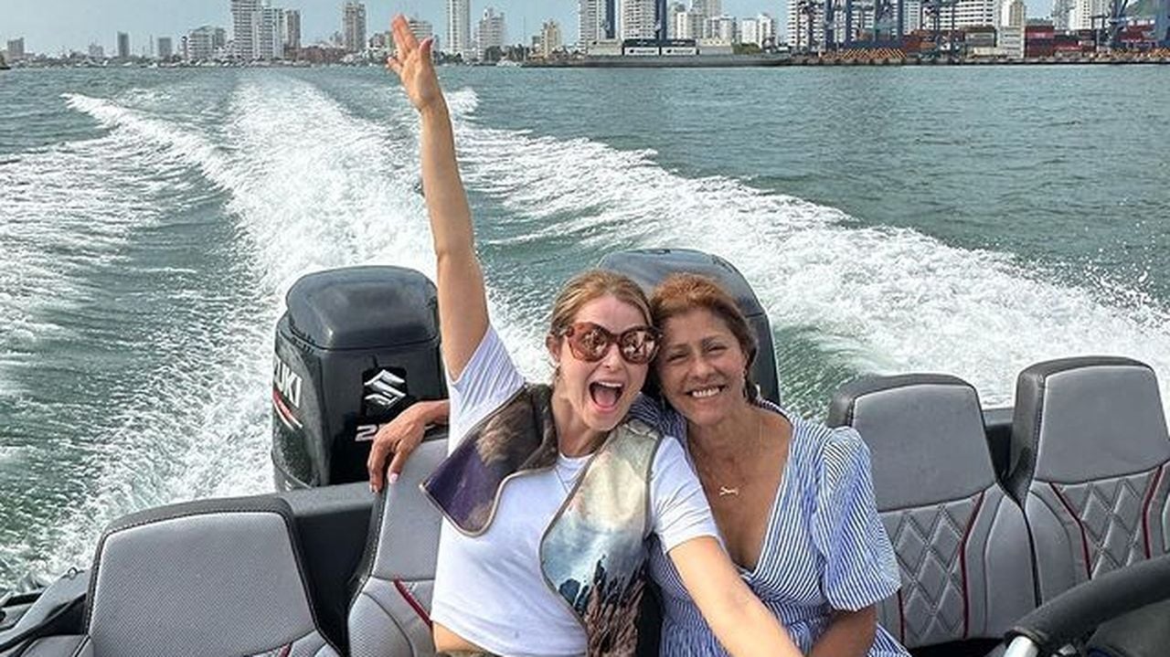 Cristina Hurtado celebrando el cumpleaños de su mamá
Instagram @crisshurtado