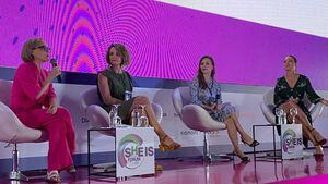 Lina Rodríguez, Janeth Hinestroza, Marianna Piotrowska y Mónica Jaramillo en She is Global Forum