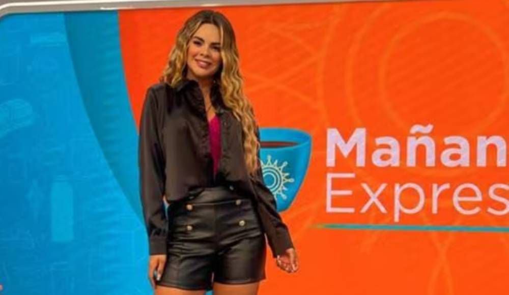 La presentadora salió de Mañana Express.