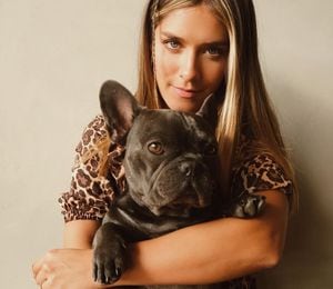 La presentadora creó un perfil propio para su perro Patacón