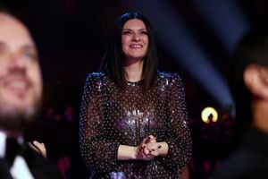 SEVILLE, SPAIN - NOVEMBER 15: Laura Pausini attends the Latin Recording Academy Person of The Year Honoring Laura Pausini at FIBES Conference and Exhibition Centre on November 15, 2023 in Seville, Spain. (Photo by John Parra/Getty Images for Latin Recording Academy)