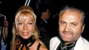 Donatella & Gianni Versace (Photo by Ron Galella/Ron Galella Collection via Getty Images) *** Local Caption ***