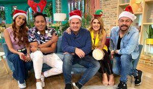 En el programa del 26 de diciembre se vivió un inesperado momento con un 'invitado'.