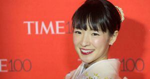 Mark Sagliocco (Getty Images) La japonesa Marie Kondo, de 34 años, se ha convertido en un fenómeno con su método para ordenar, llamado KonMari.