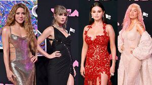 Shakira, Taylor Swift, Selena Gómez y Karol G