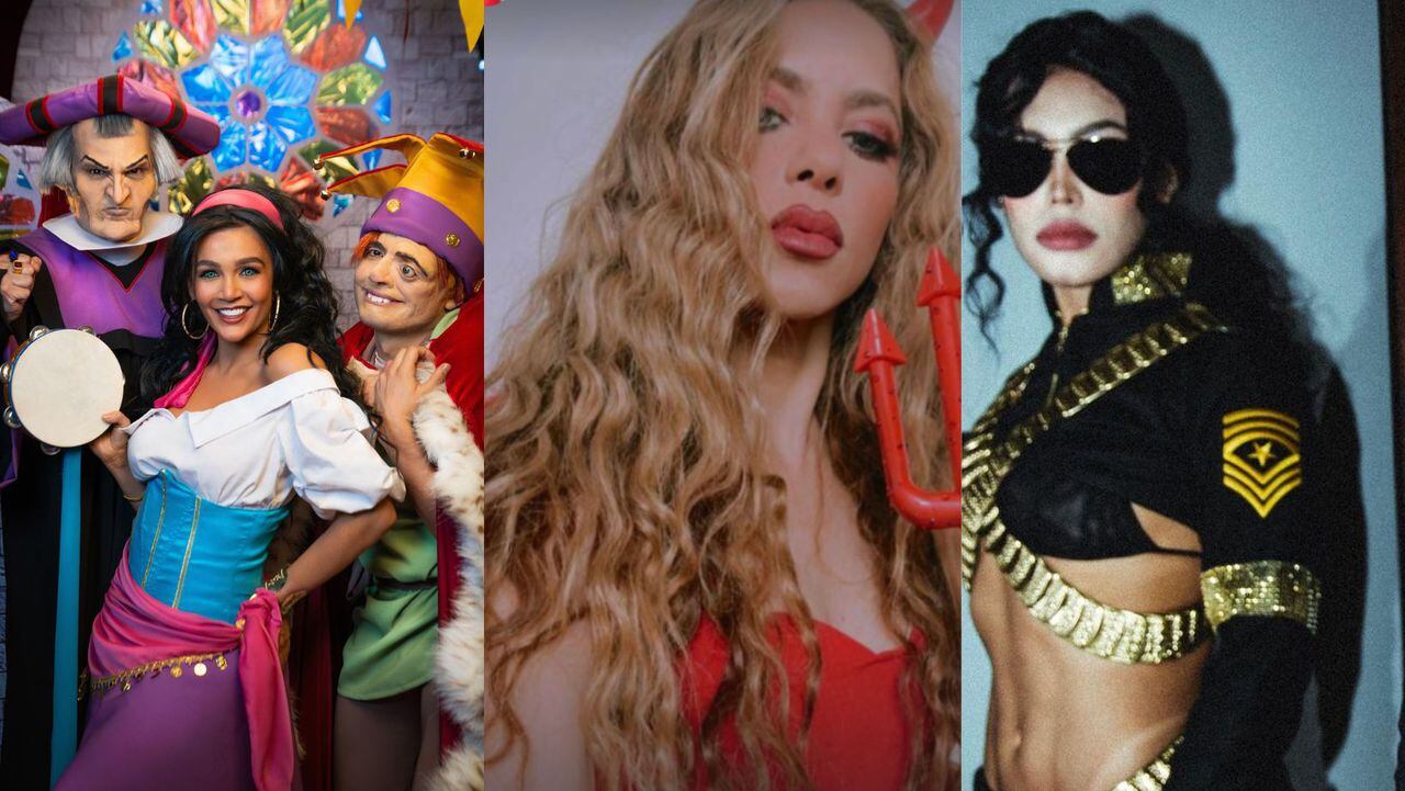 Lina Tejeiro, Shakira y Ana del Castillo, entre las celebridades que se lucieron con sus disfraces en Halloween