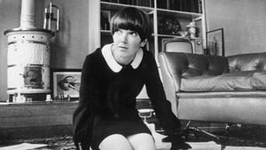 November 1965:  Chelsea fashion designer and make-up manufacturer Mary Quant.  (Photo by Keystone/Getty Images)