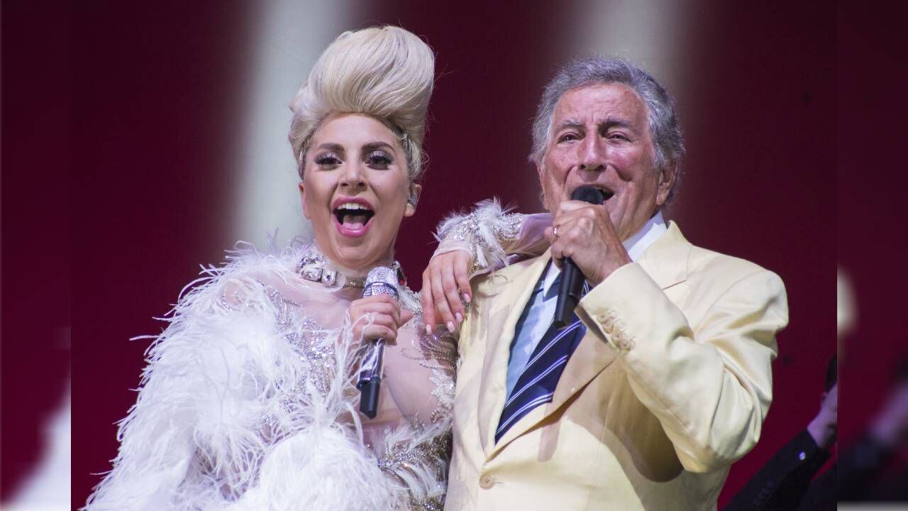 La cantautora, Lady Gaga, y el cantante Tony Bennett a dúo.