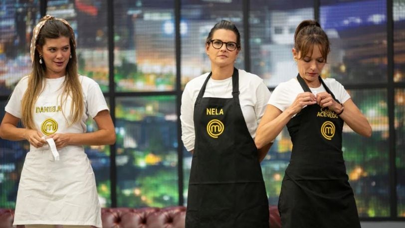 'Nela' González, Carolina Acevedo y Daniela Tapia en 'MasterChef'