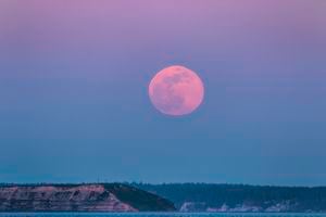 La luna rosa es un fenómeno natural que se podrá ver este 5 y 6 de abril.