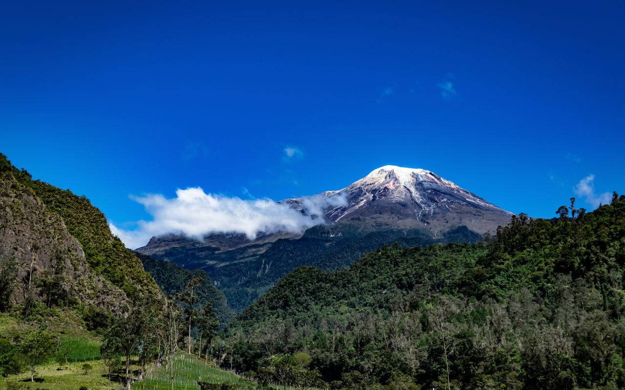 El Nevado del Tolima y su indescriptible belleza.