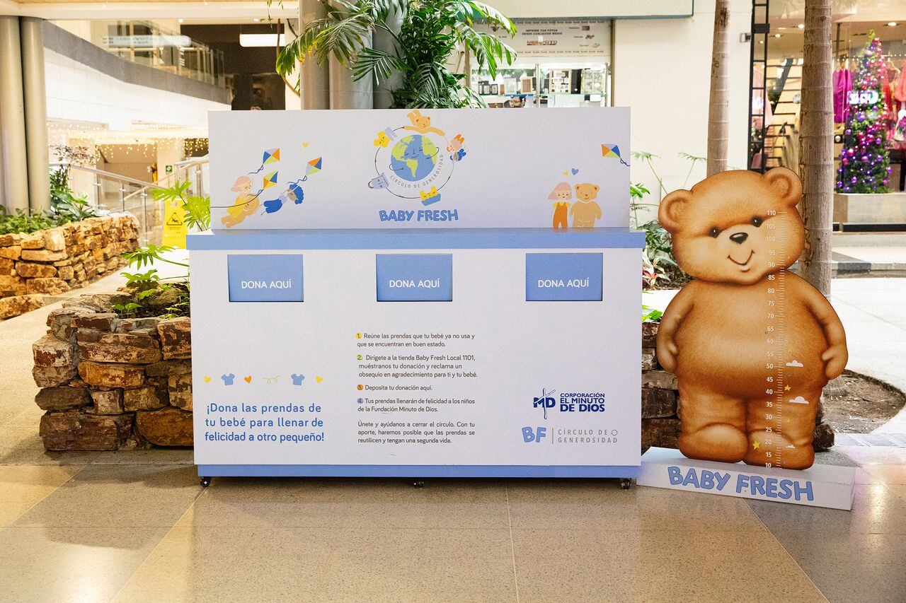 "El círculo de la generosidad", iniciativa de Baby Fresh para darle otra oportunidad a la ropa que ya no se utiliza.