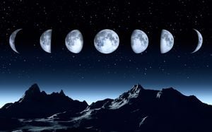 Renovando energías: La Luna Creciente ilumina nuestras intenciones hoy.