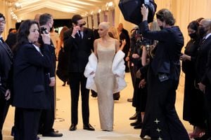 Kim Kardashian lució el histórico vestido de Marilyn Monroe el pasado mes de mayo en la Met Gala 2022