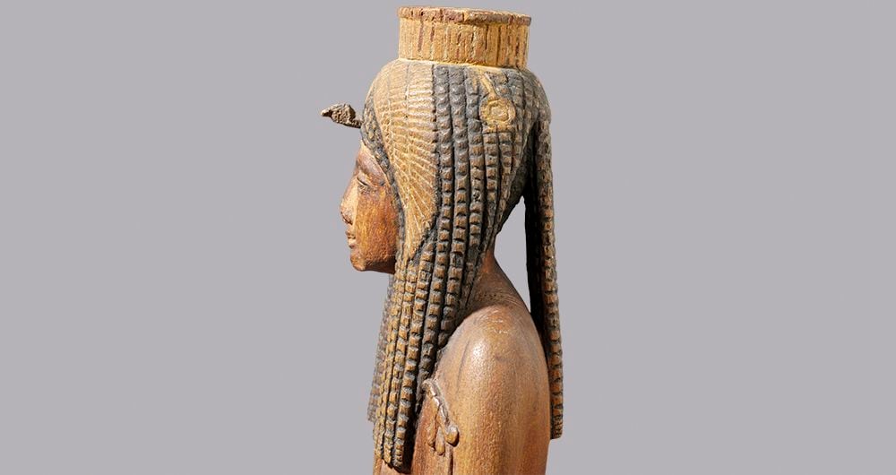 Estatua de Ahmose-Nefertari.