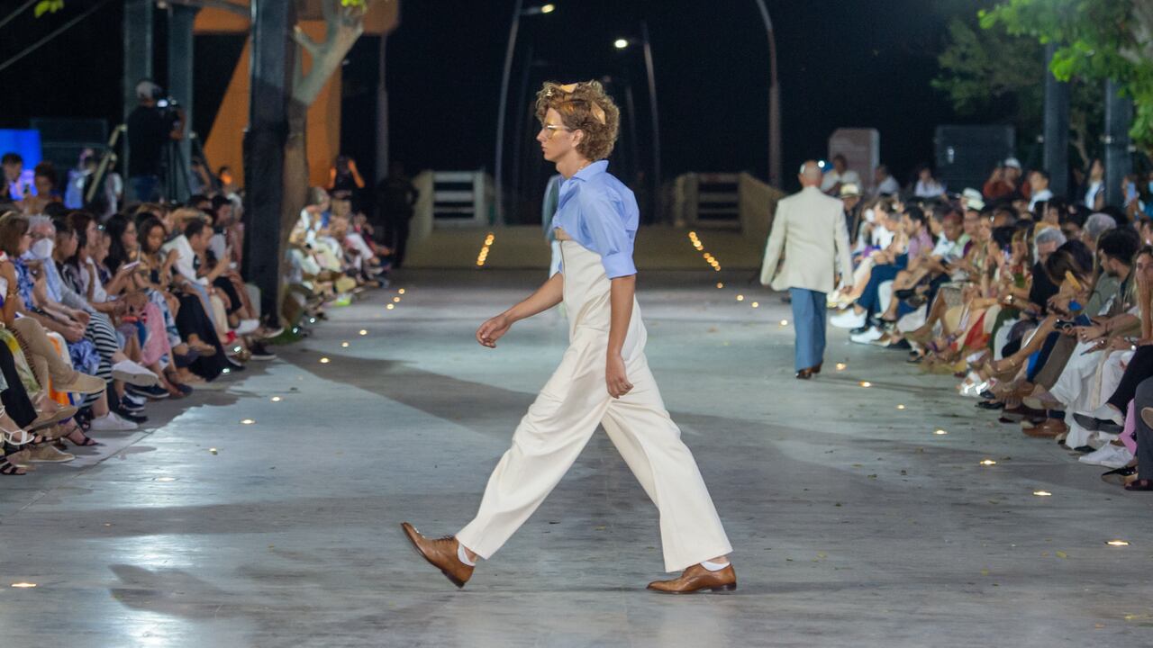 Pasarela en Puerto Colombia.