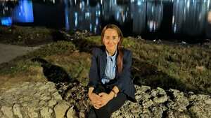 La comunicadora paisa cumplió uno de sus más grandes sueños: conocer el mar.