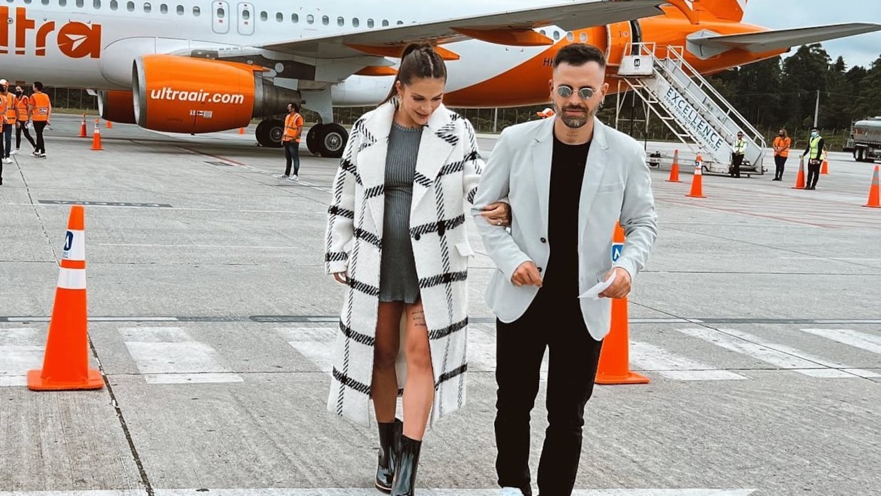 Greeicy y Mike Bahía