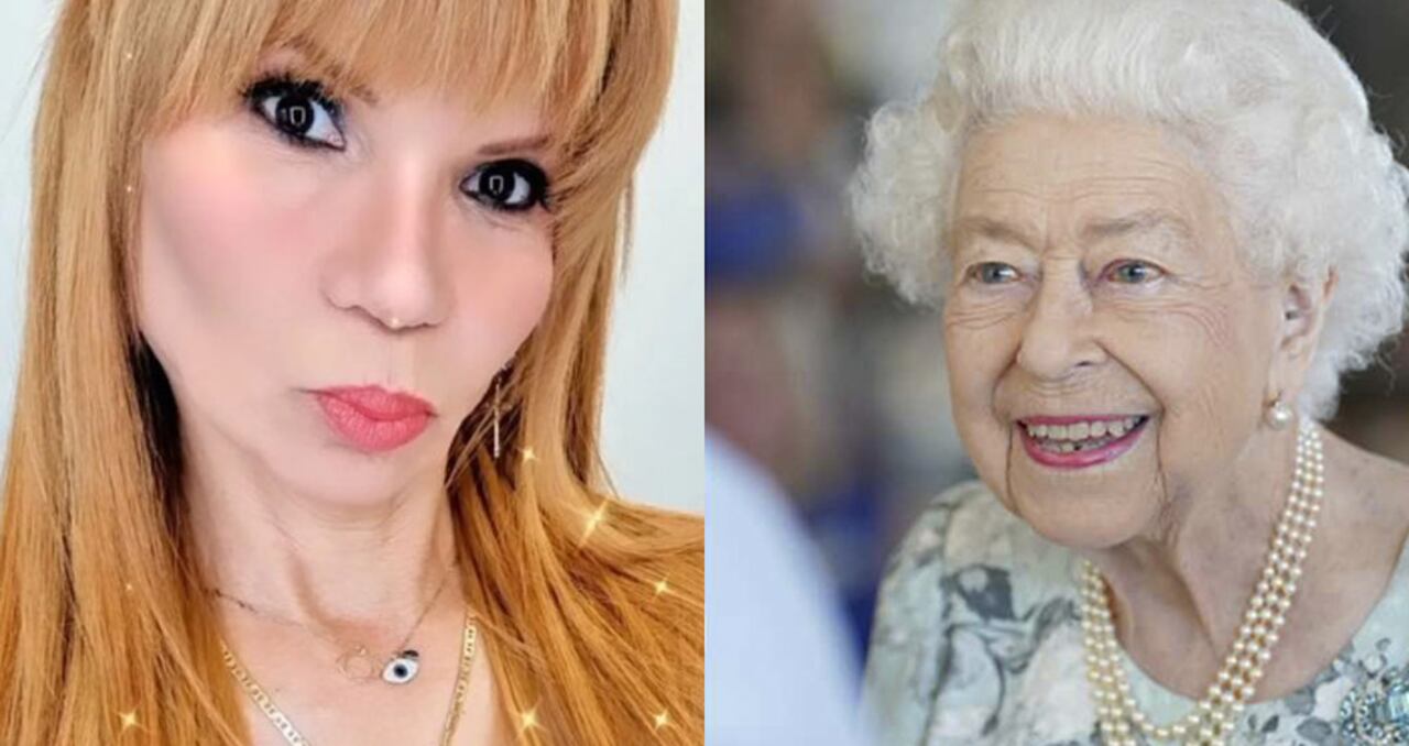 Mhoni Vidente y la reina Isabel II - Foto Instagram @mhoni1 - Getty