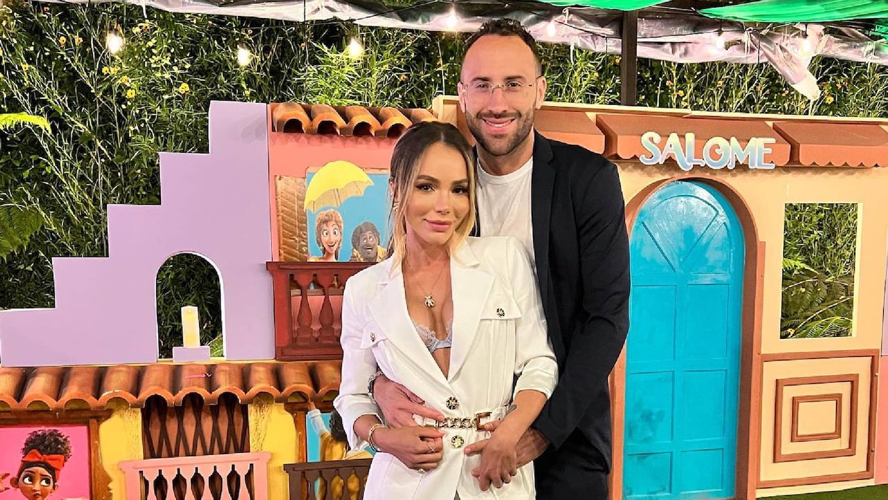 Jesica Sterling, esposa de David Ospina.