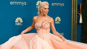 LOS ANGELES, CALIFORNIA - SEPTEMBER 12: Hannah Waddingham attends the 74th Primetime Emmys at Microsoft Theater on September 12, 2022 in Los Angeles, California. (Photo by Frazer Harrison/Getty Images)