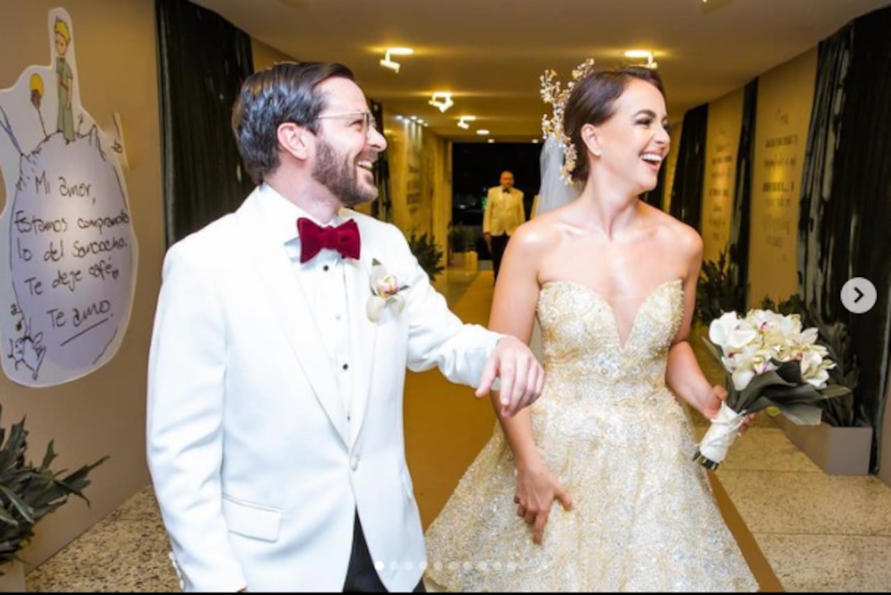 David Zuluaga y Cristina Pimiento.