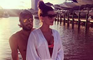 Carolina Cruz y Lincoln Palomeque.