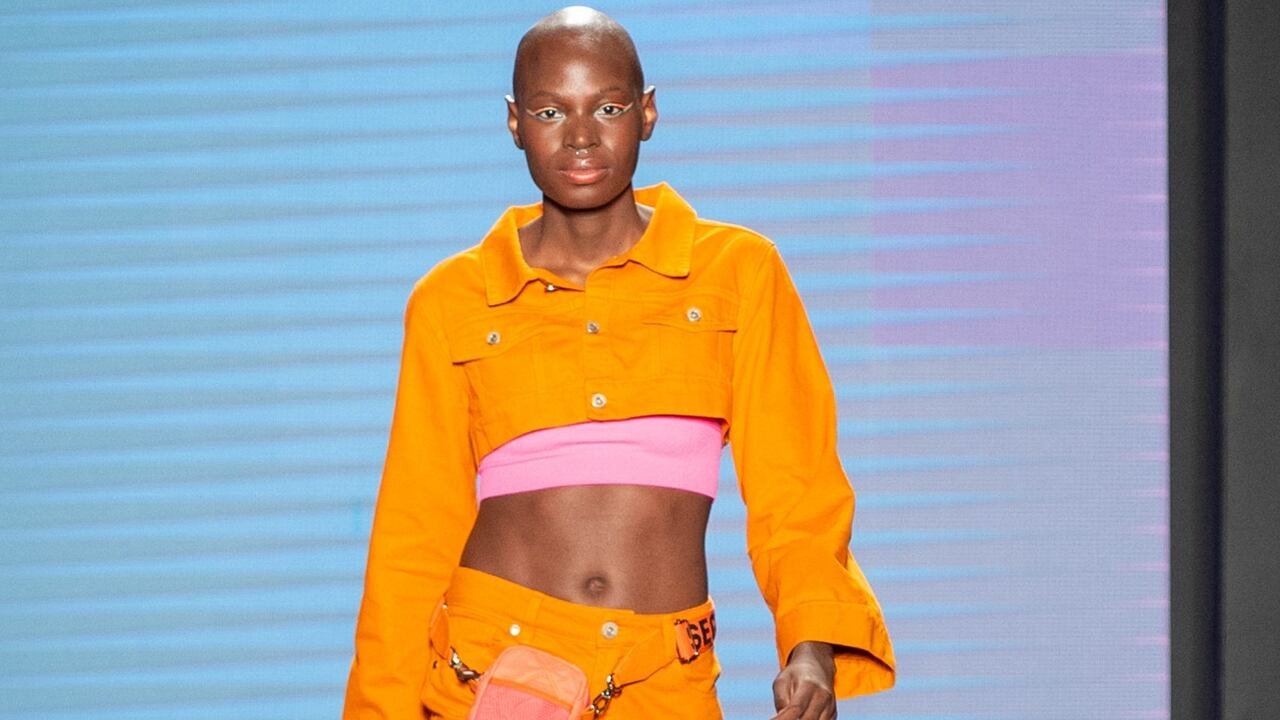 Colombiamoda 2022, pasarela de Johana Bahamón, Fundación Acción Interna.