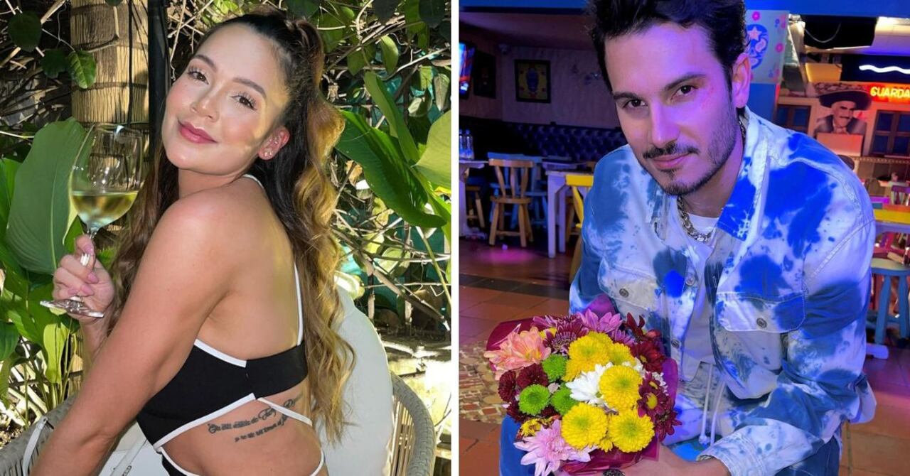 Pipe Bueno le agradece a Lina Tejeiro por haber estado en su restaurante.