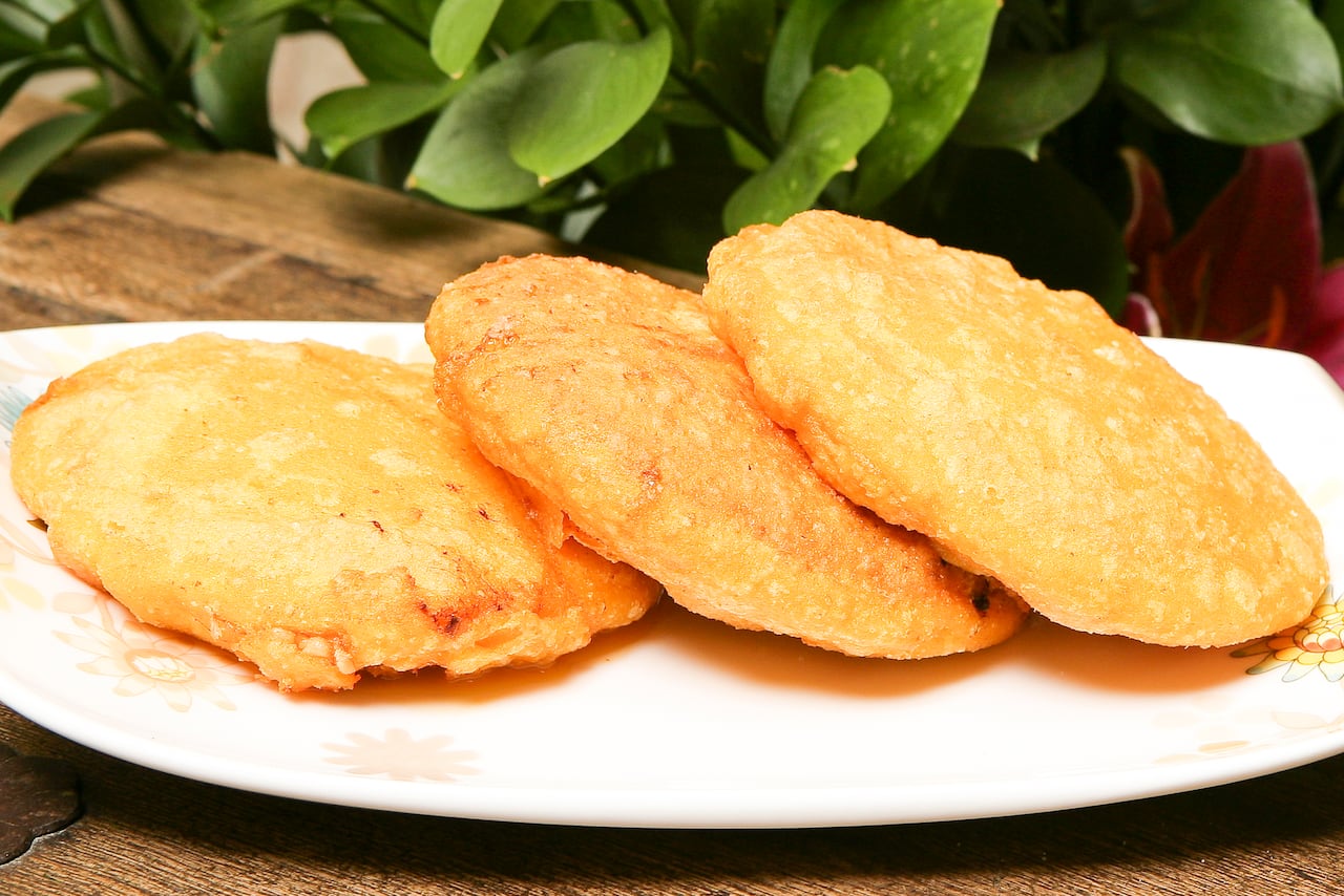 Arepas de huevo tradicionales