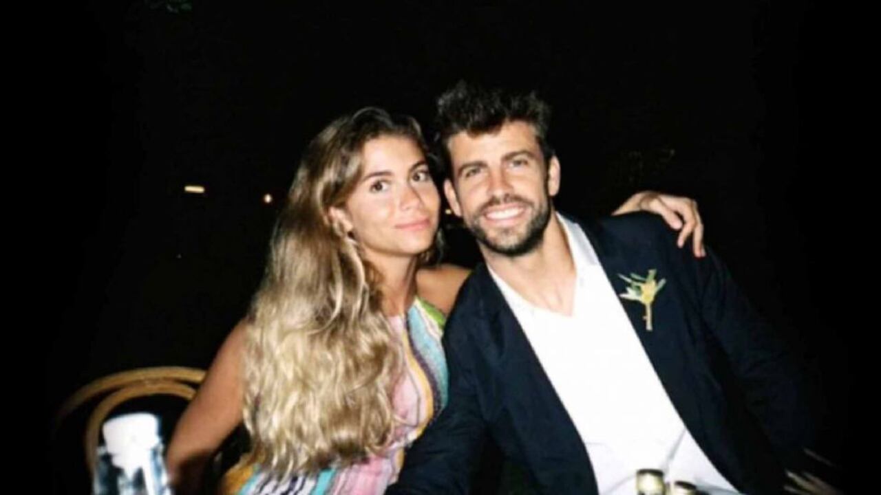 Clara Chía y Gerard Piqué.