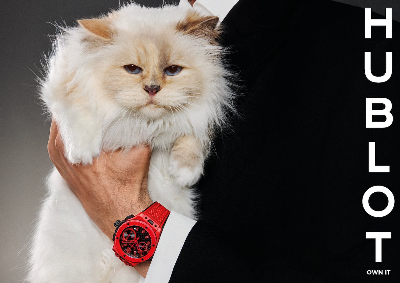 Choupette y Hublot: el arte de romper las reglas con estilo felino.